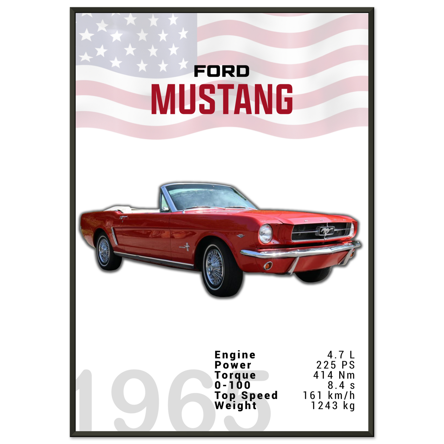 Ford Mustang 1965 Convertible (MUSTANG11)