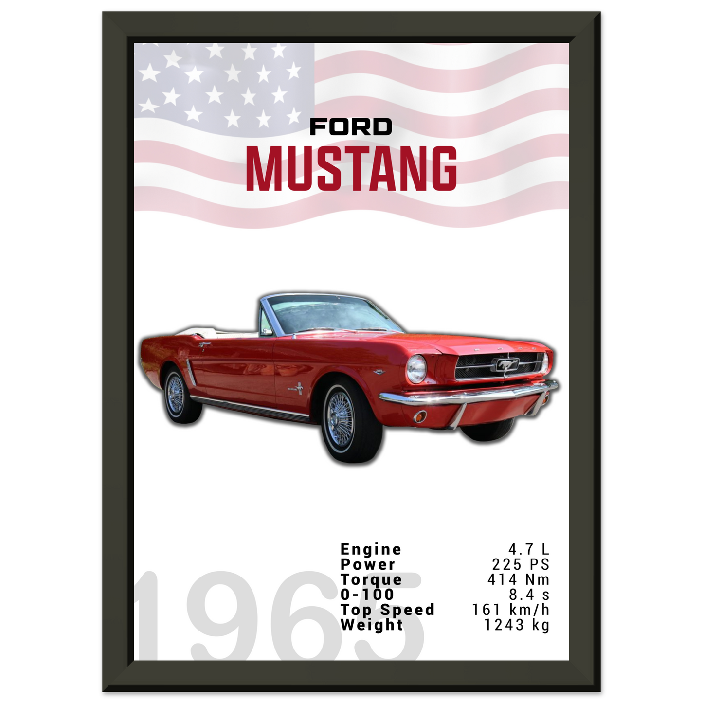 Ford Mustang 1965 Convertible (MUSTANG11)