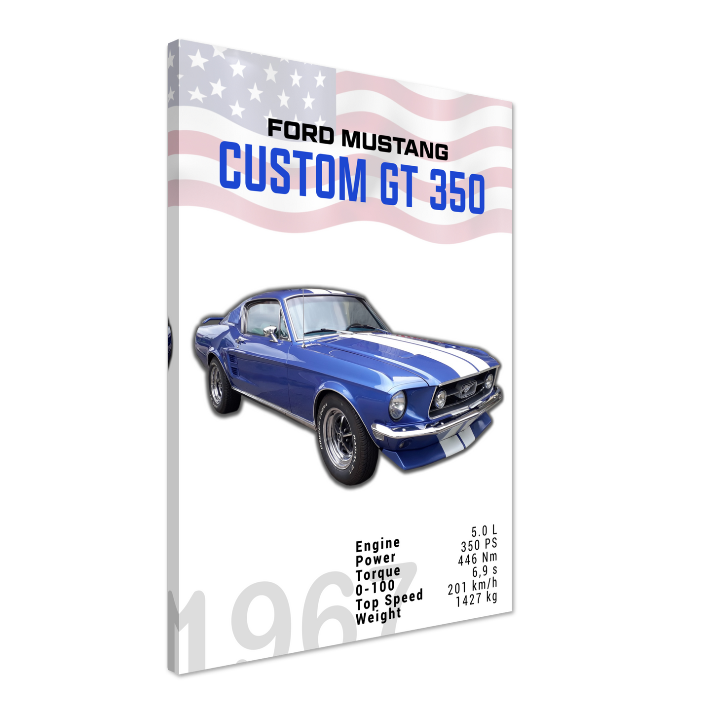 Ford Mustang 1967 Custom GT350 (MUSTANG02)
