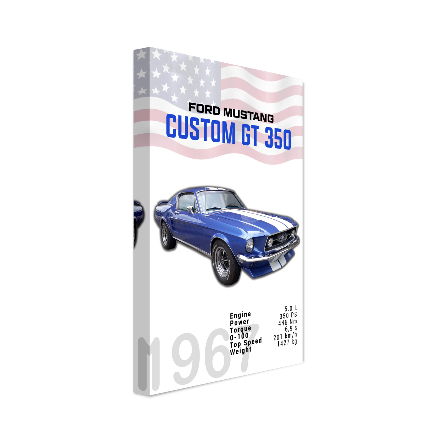 Ford Mustang 1967 Custom GT350 (MUSTANG02)