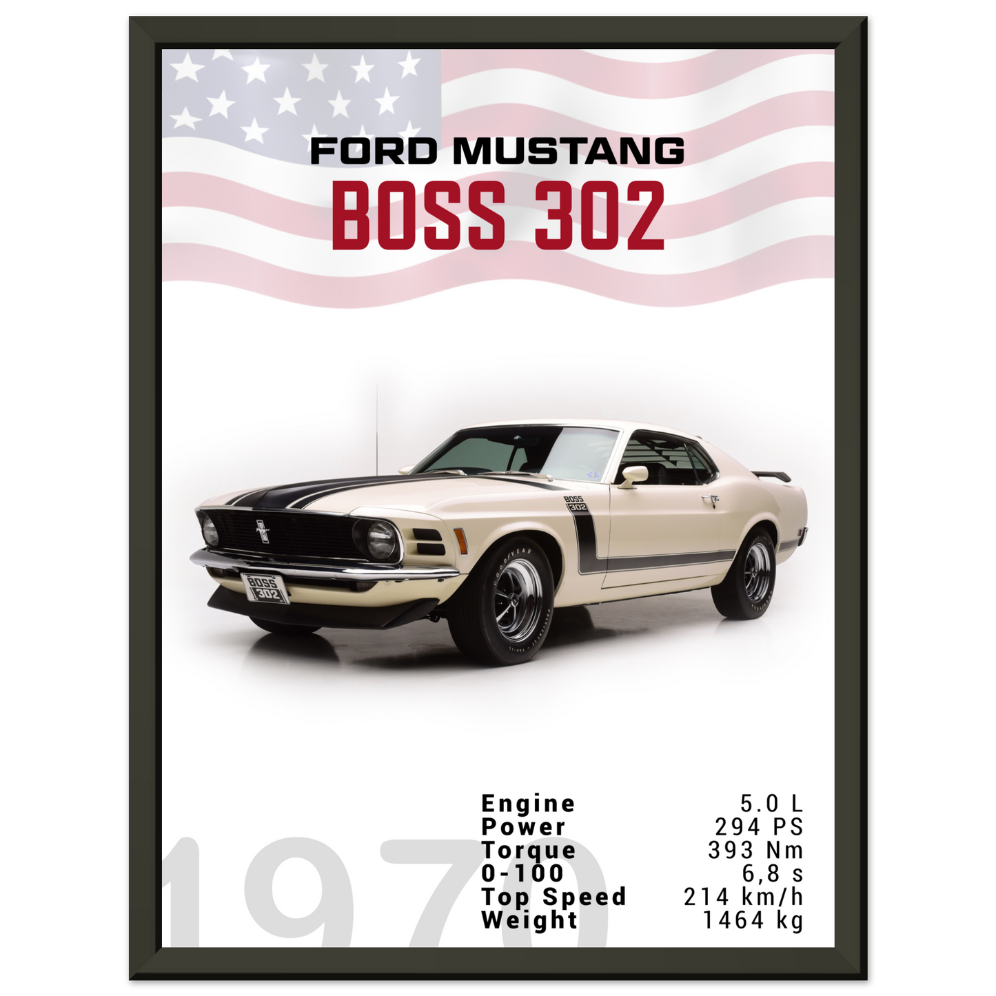 Ford Mustang 1970 Boss 302 (MUSTANG16)