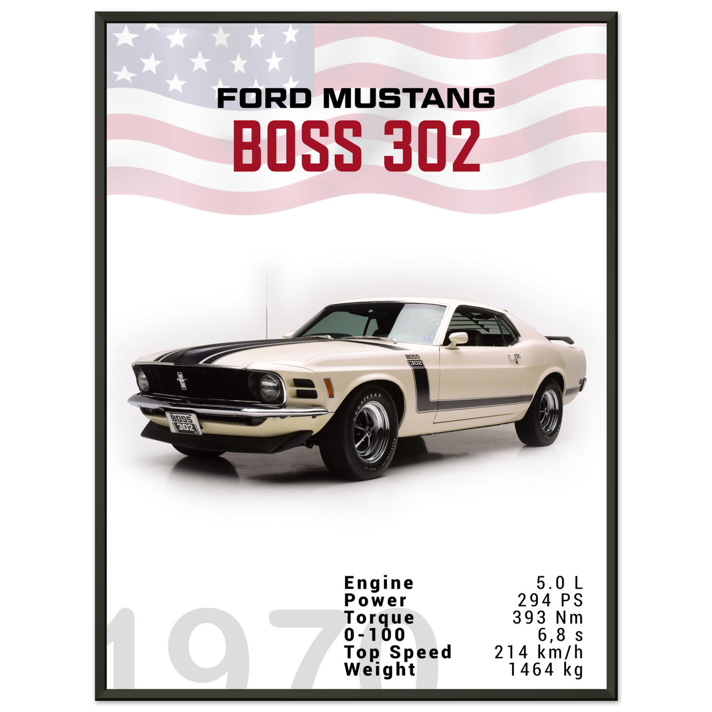 Ford Mustang 1970 Boss 302 (MUSTANG16)