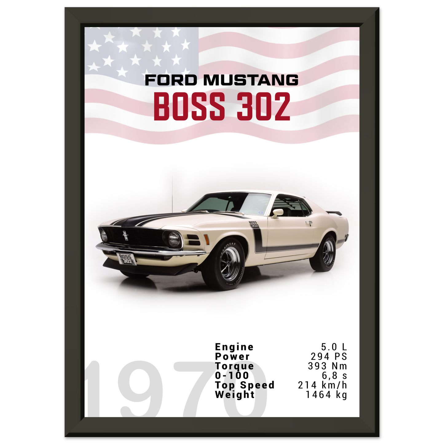 Ford Mustang 1970 Boss 302 (MUSTANG16)