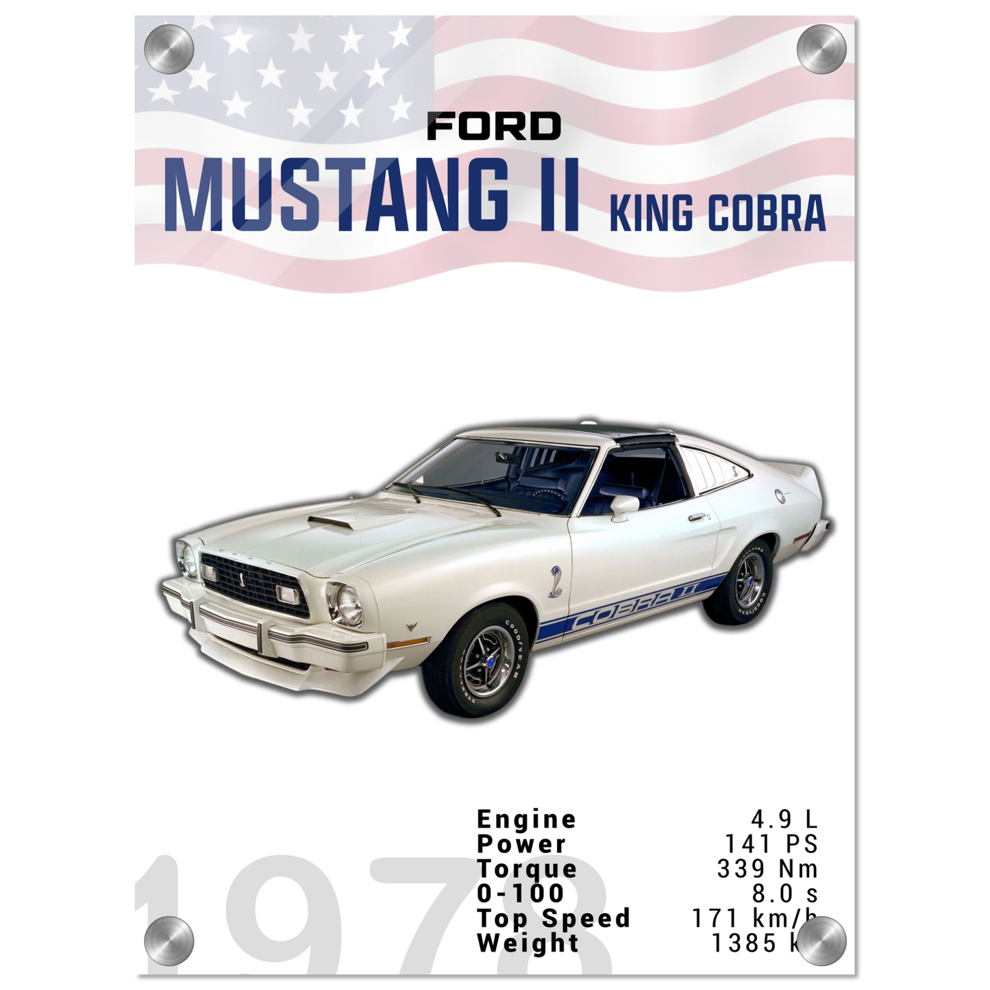Ford Mustang 1978 II King Cobra (MUSTANG17)