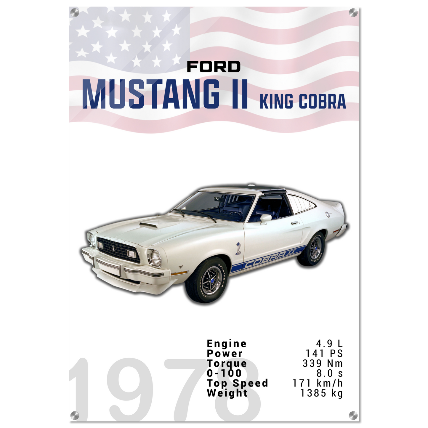 Ford Mustang 1978 II King Cobra (MUSTANG17)