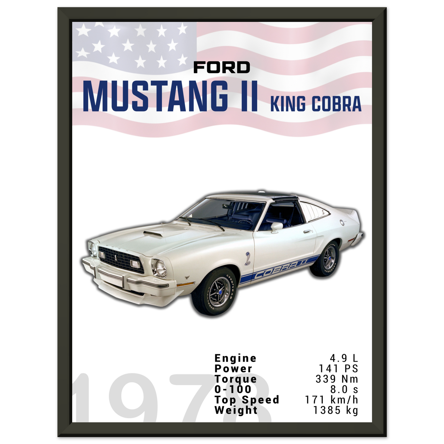Ford Mustang 1978 II King Cobra (MUSTANG17)