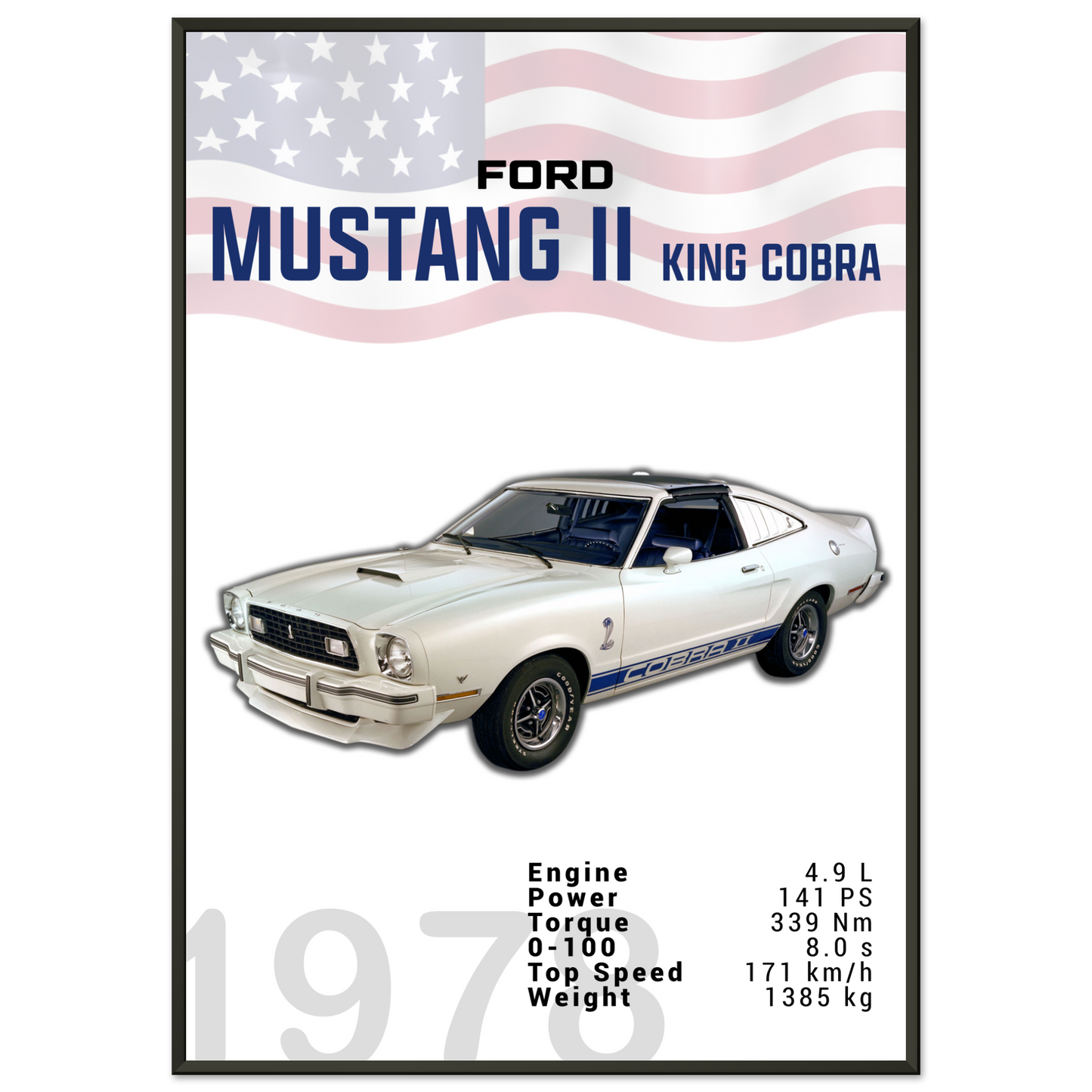 Ford Mustang 1978 II King Cobra (MUSTANG17)