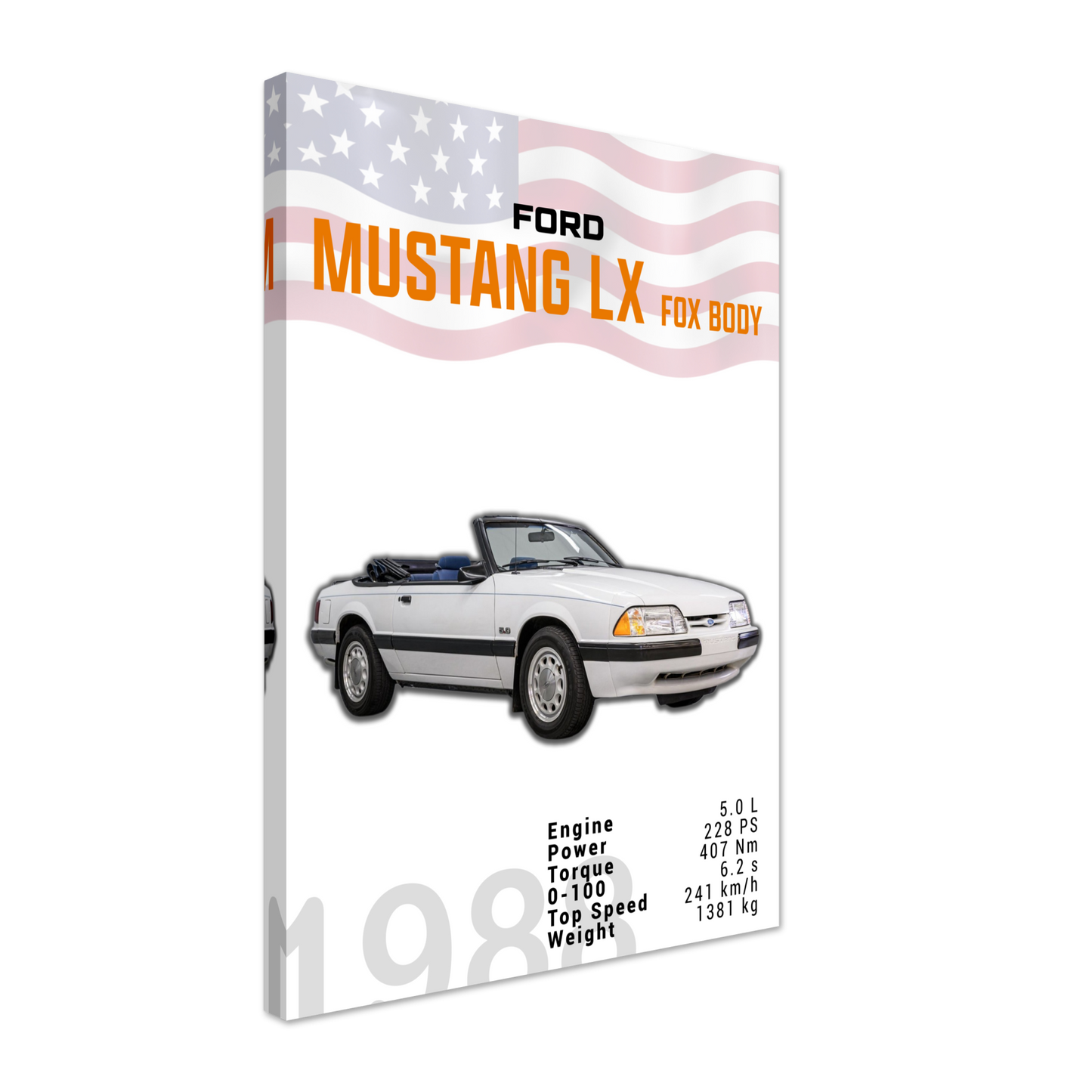 Ford Mustang 1988 LX Fox Body (MUSTANG18)