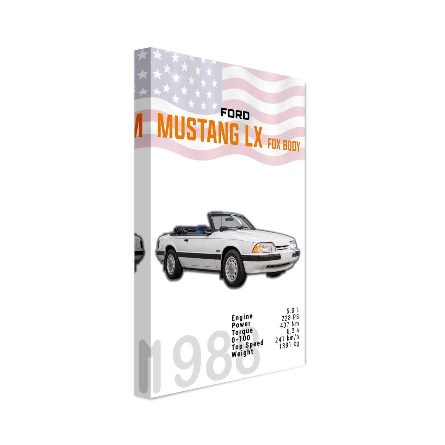 Ford Mustang 1988 LX Fox Body (MUSTANG18)