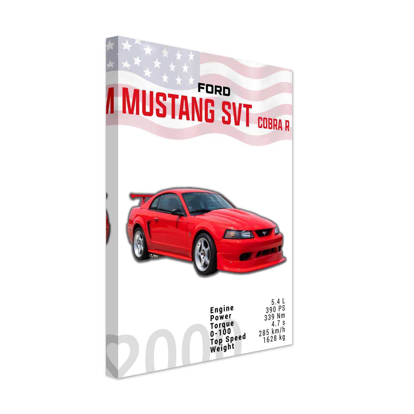 Ford Mustang 2000 SVT Cobra R (MUSTANG19)