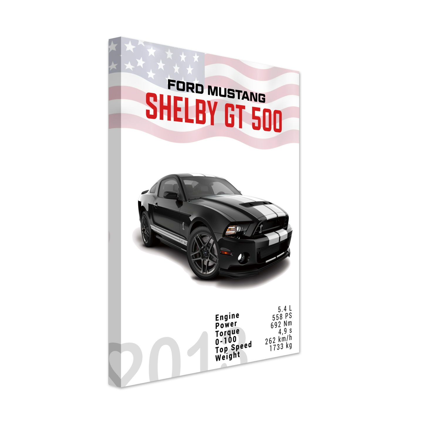 Ford Mustang 2013 Shelby GT500 S197 (MUSTANG03)