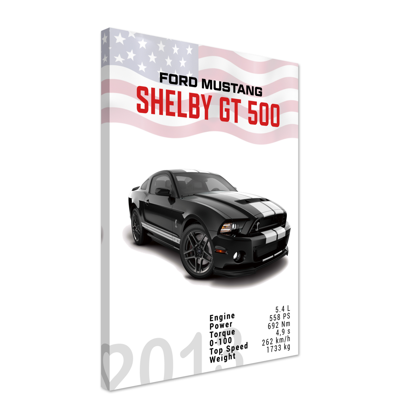 Ford Mustang 2013 Shelby GT500 S197 (MUSTANG03)