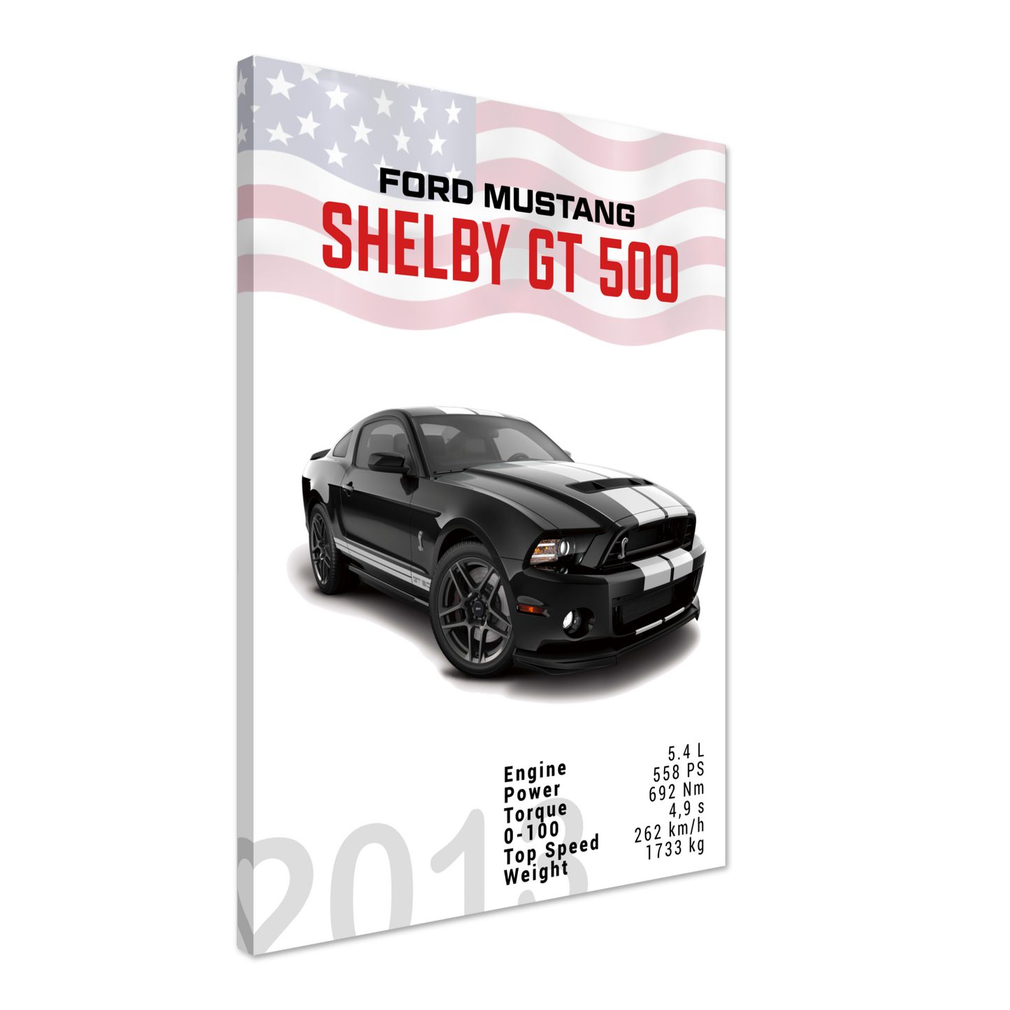 Ford Mustang 2013 Shelby GT500 S197 (MUSTANG03)