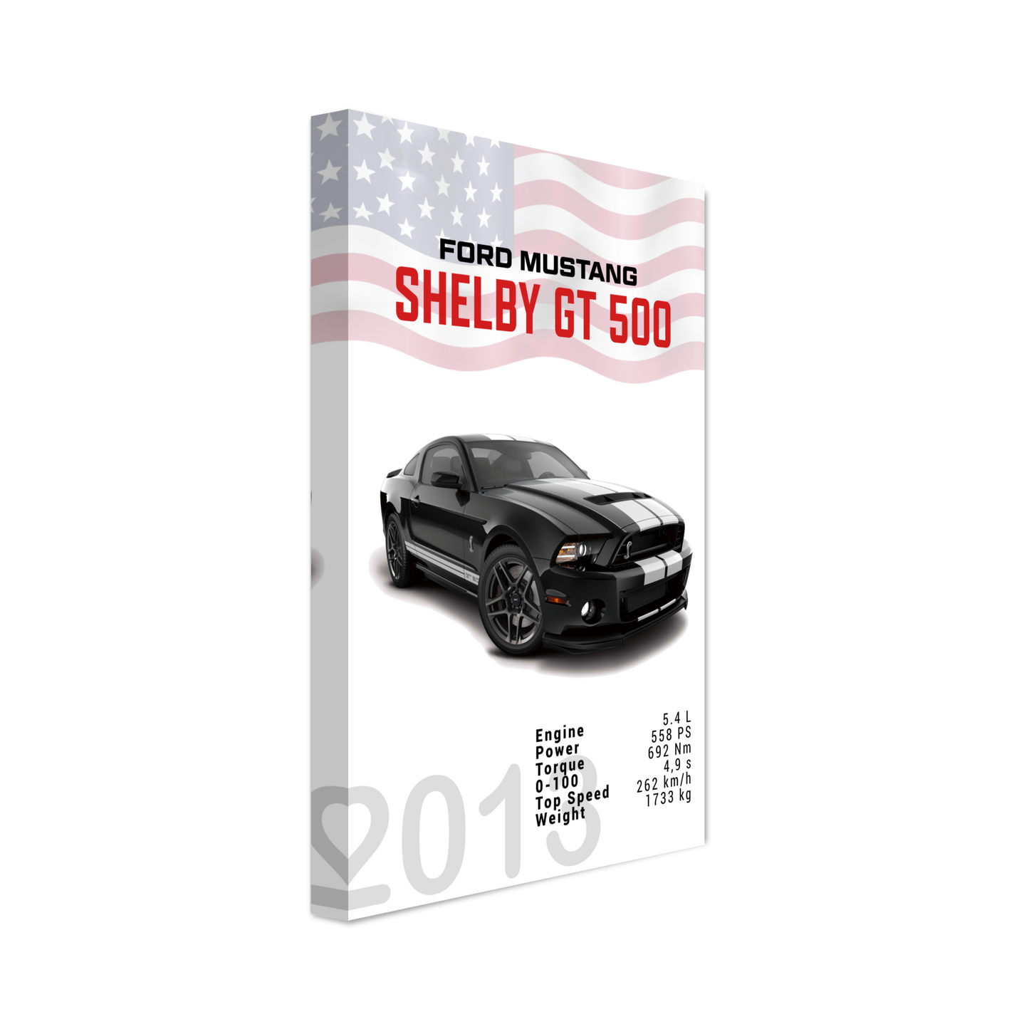 Ford Mustang 2013 Shelby GT500 S197 (MUSTANG03)