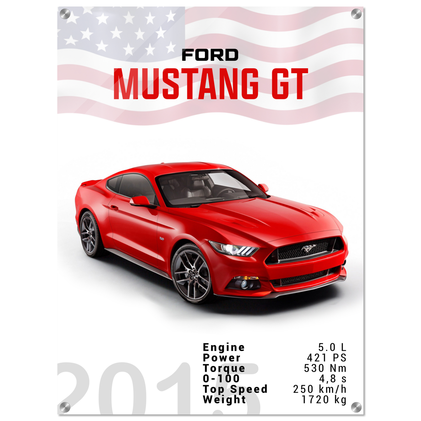 Ford Mustang 2015 GT S550 (MUSTANG07)