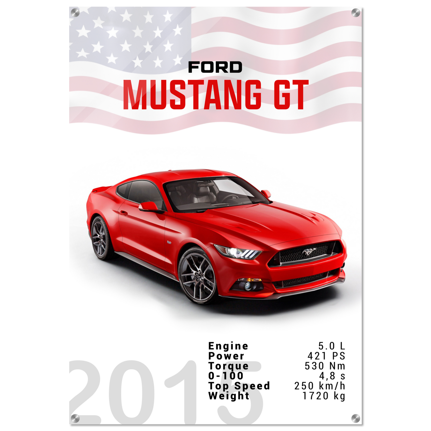 Ford Mustang 2015 GT S550 (MUSTANG07)
