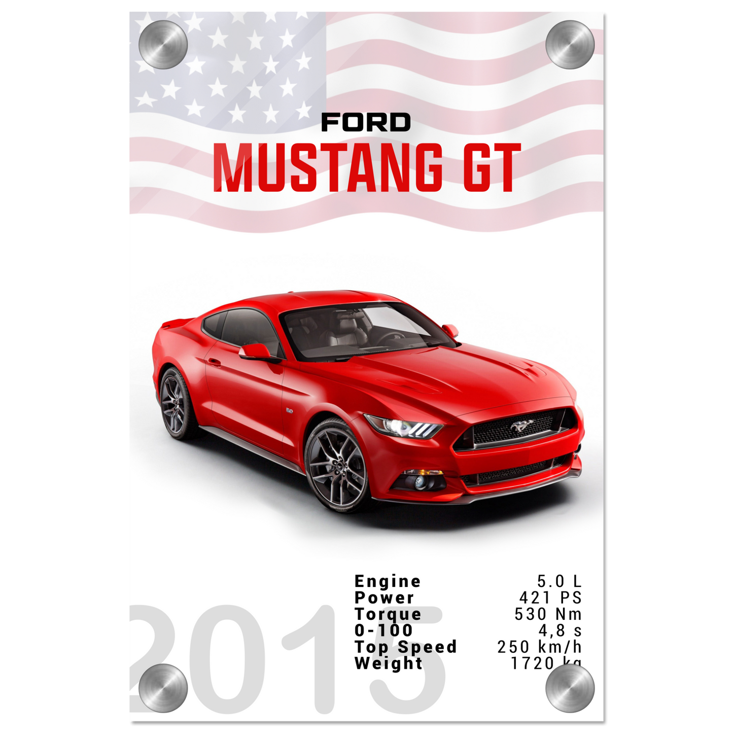 Ford Mustang 2015 GT S550 (MUSTANG07)