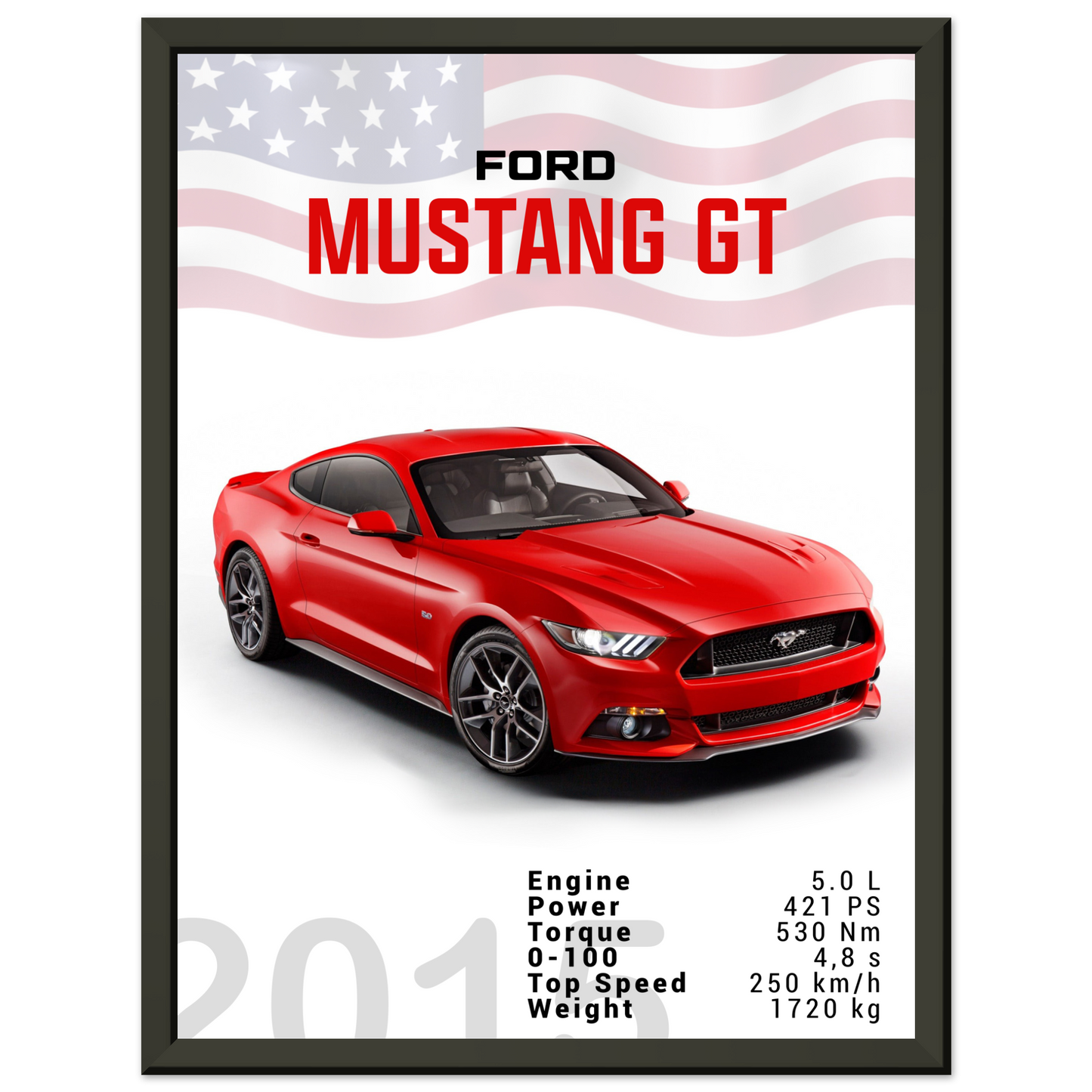 Ford Mustang 2015 GT S550 (MUSTANG07)