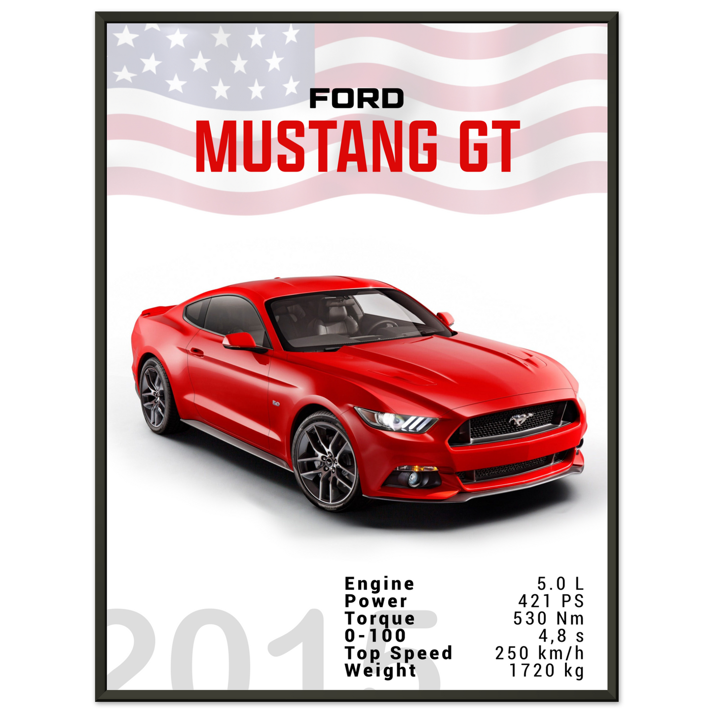 Ford Mustang 2015 GT S550 (MUSTANG07)
