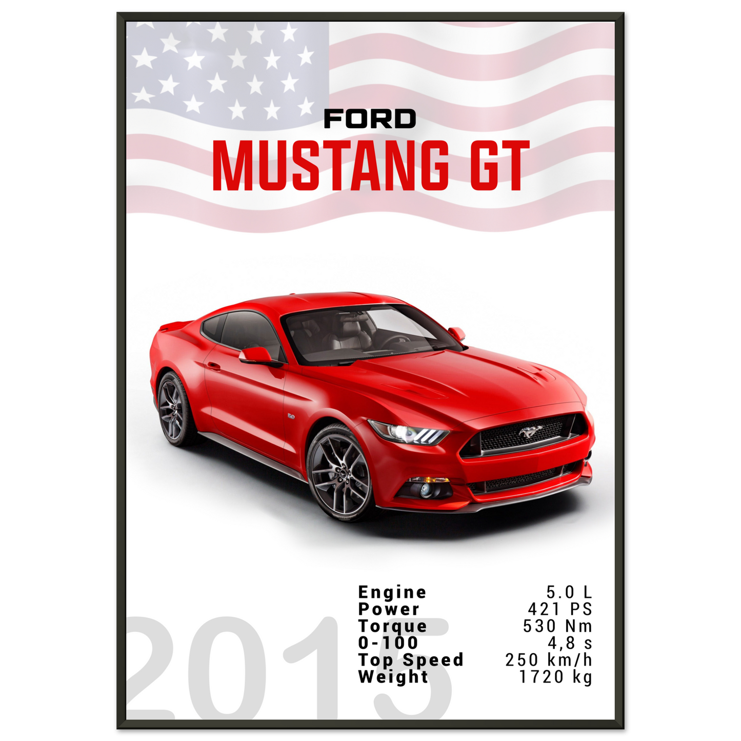 Ford Mustang 2015 GT S550 (MUSTANG07)