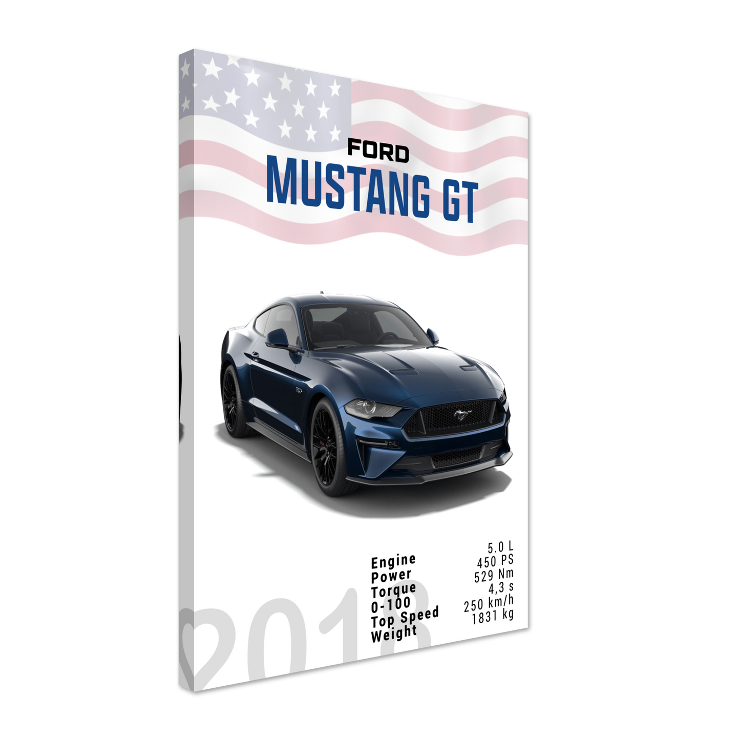 Ford Mustang 2018 GT S550 (MUSTANG08)