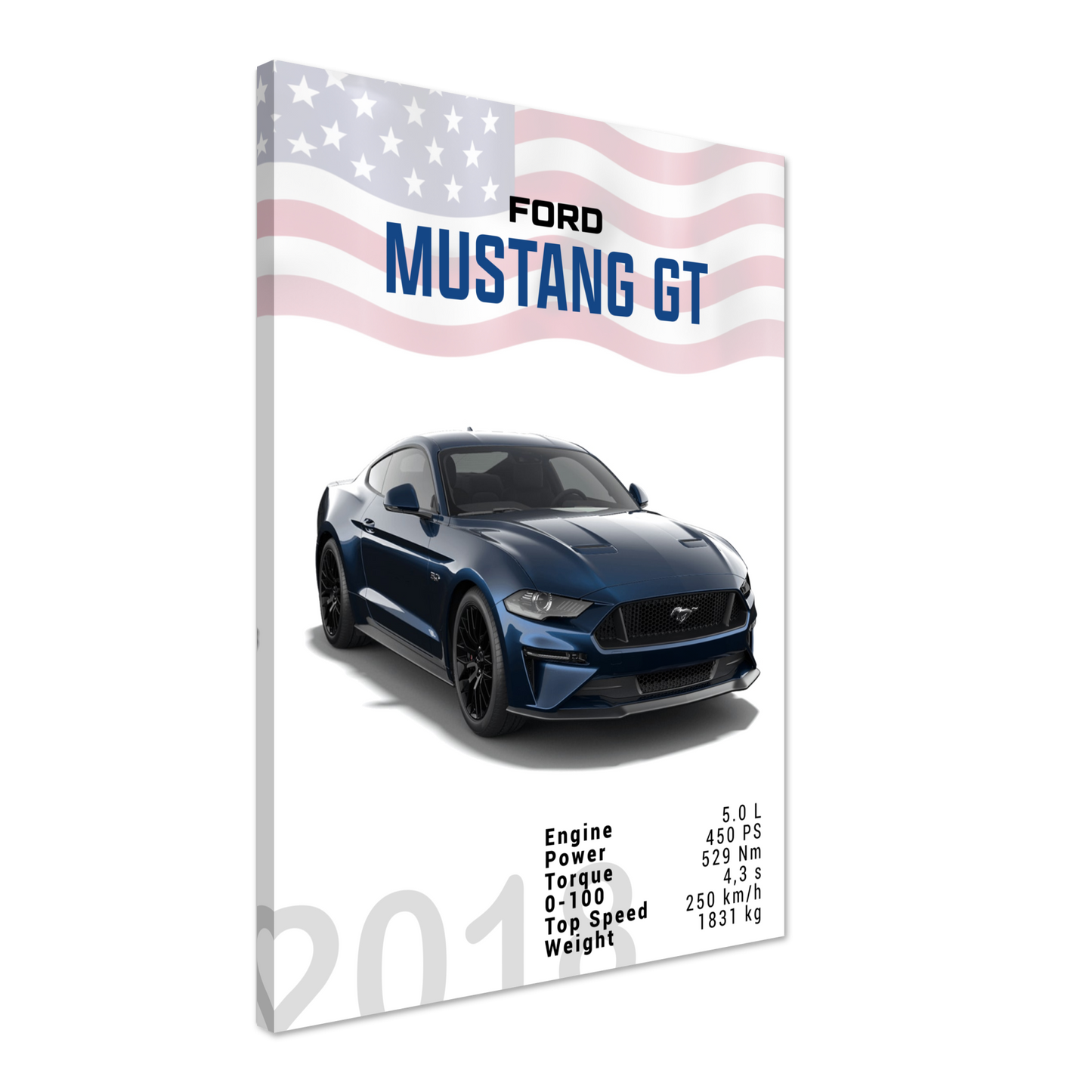 Ford Mustang 2018 GT S550 (MUSTANG08)
