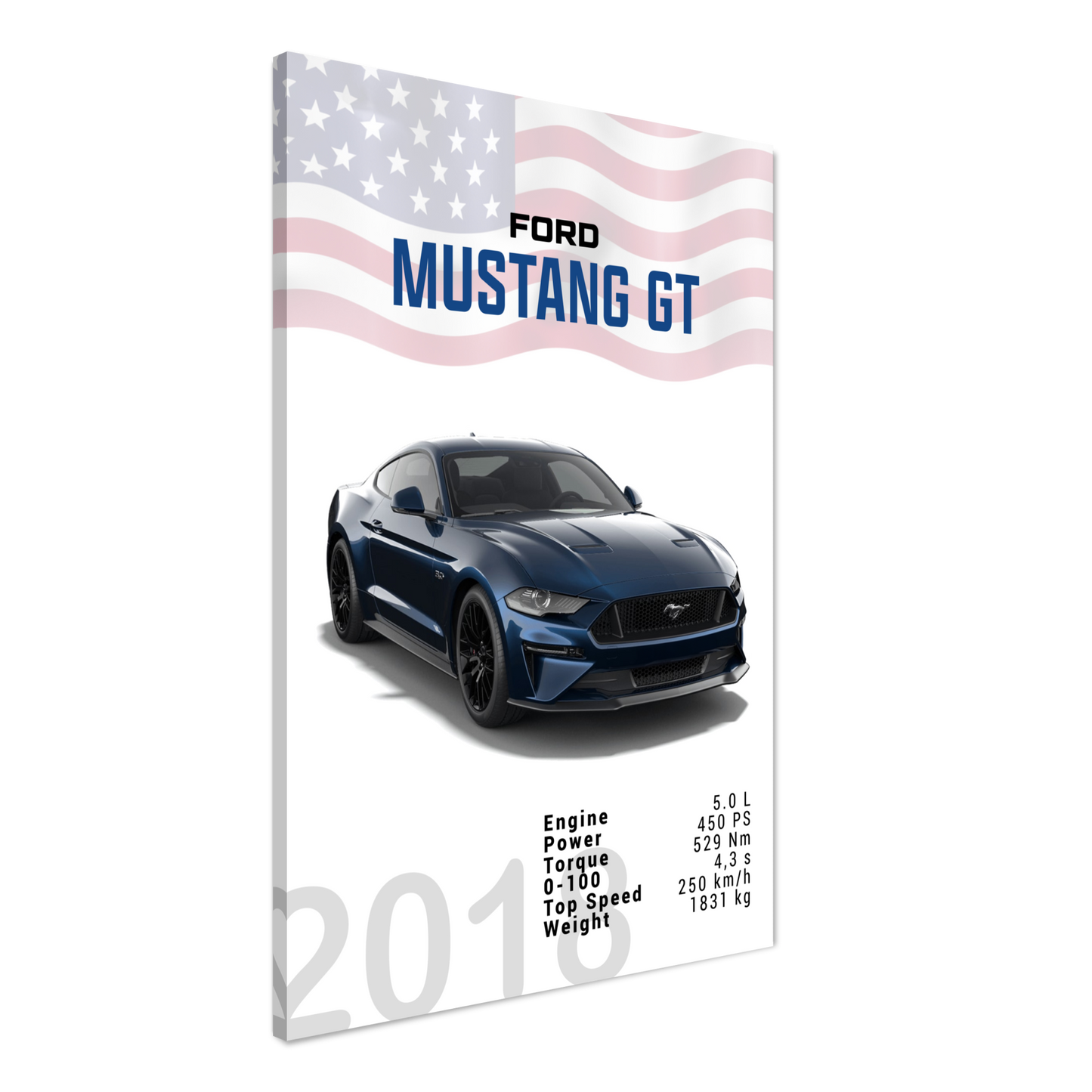 Ford Mustang 2018 GT S550 (MUSTANG08)