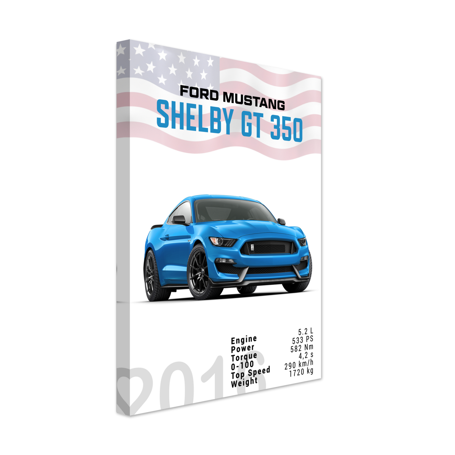 Ford Mustang 2016 Shelby GT350 S550 (MUSTANG09)