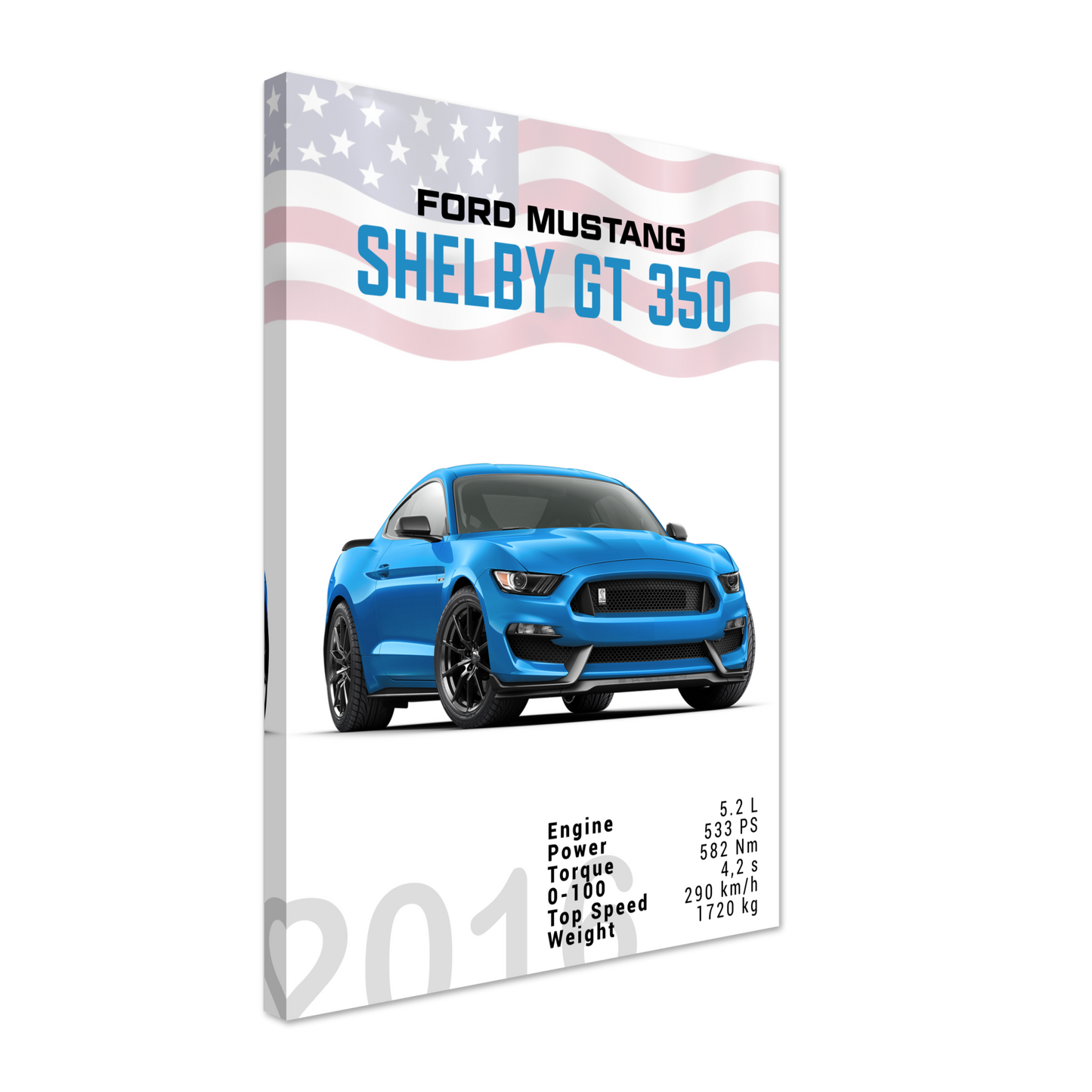 Ford Mustang 2016 Shelby GT350 S550 (MUSTANG09)