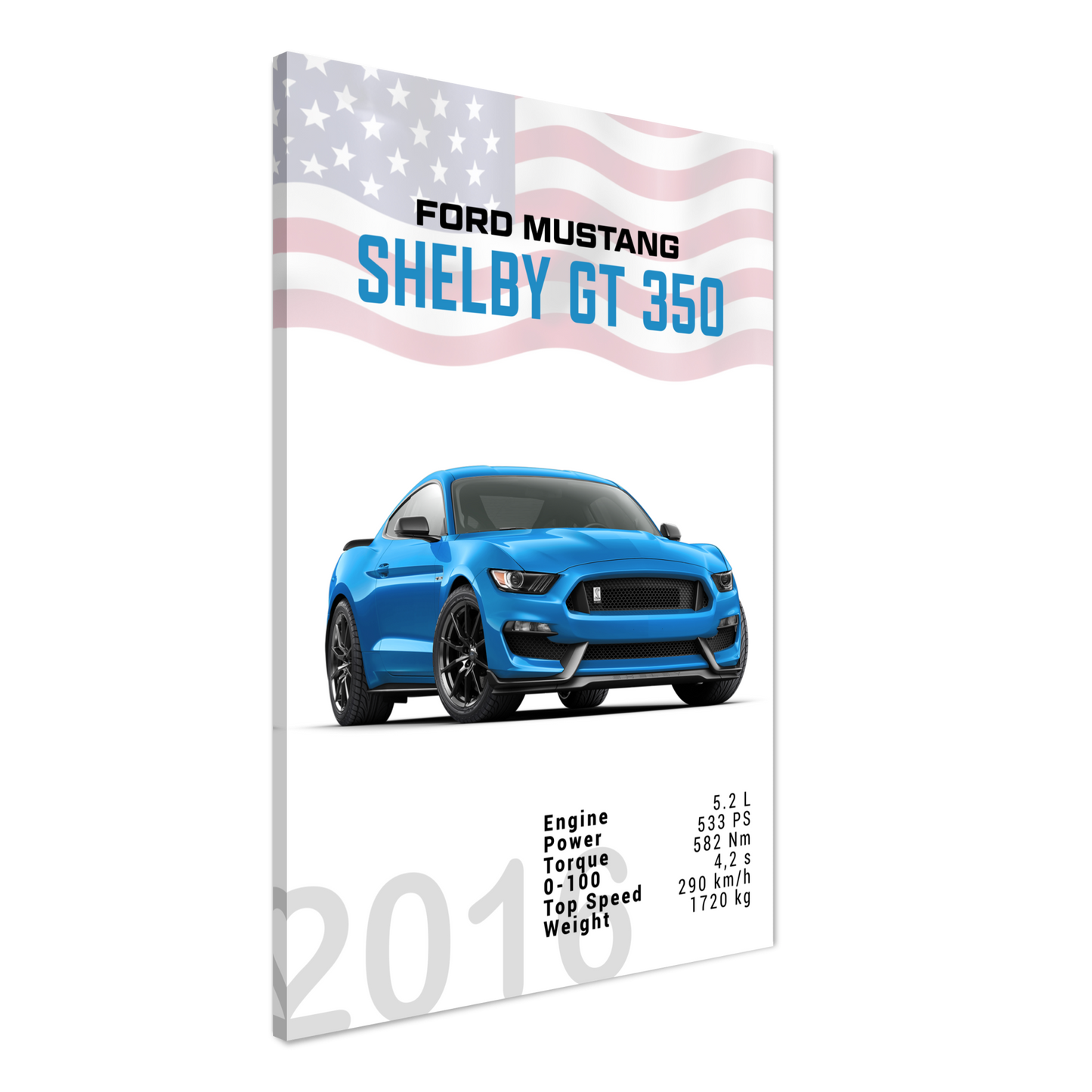 Ford Mustang 2016 Shelby GT350 S550 (MUSTANG09)