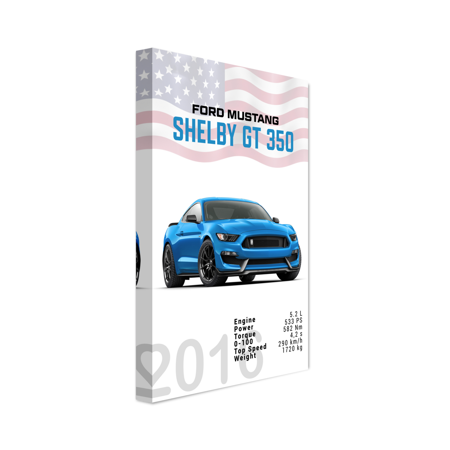 Ford Mustang 2016 Shelby GT350 S550 (MUSTANG09)