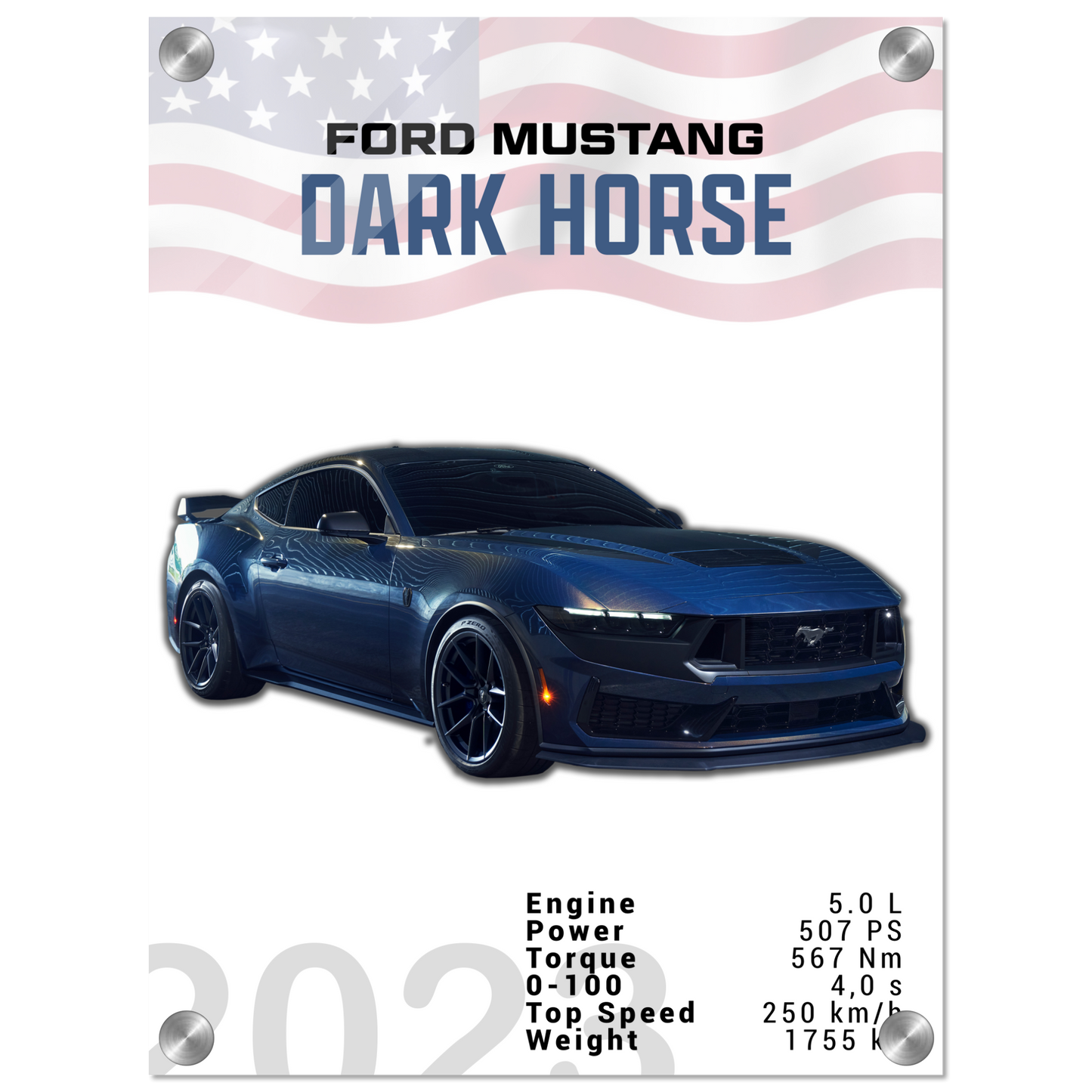 Ford Mustang 2023 Dark Horse S650 (MUSTANG05)