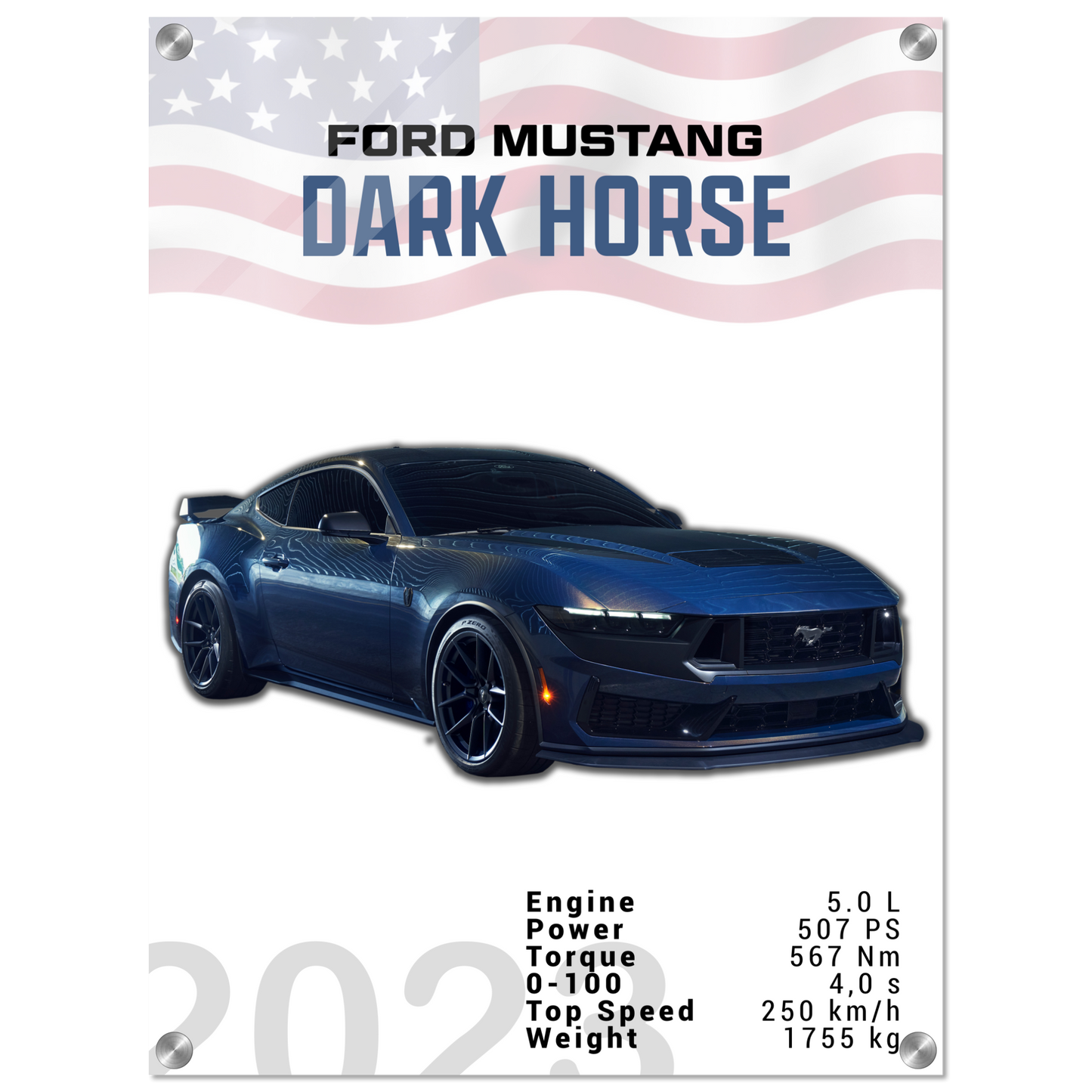 Ford Mustang 2023 Dark Horse S650 (MUSTANG05)