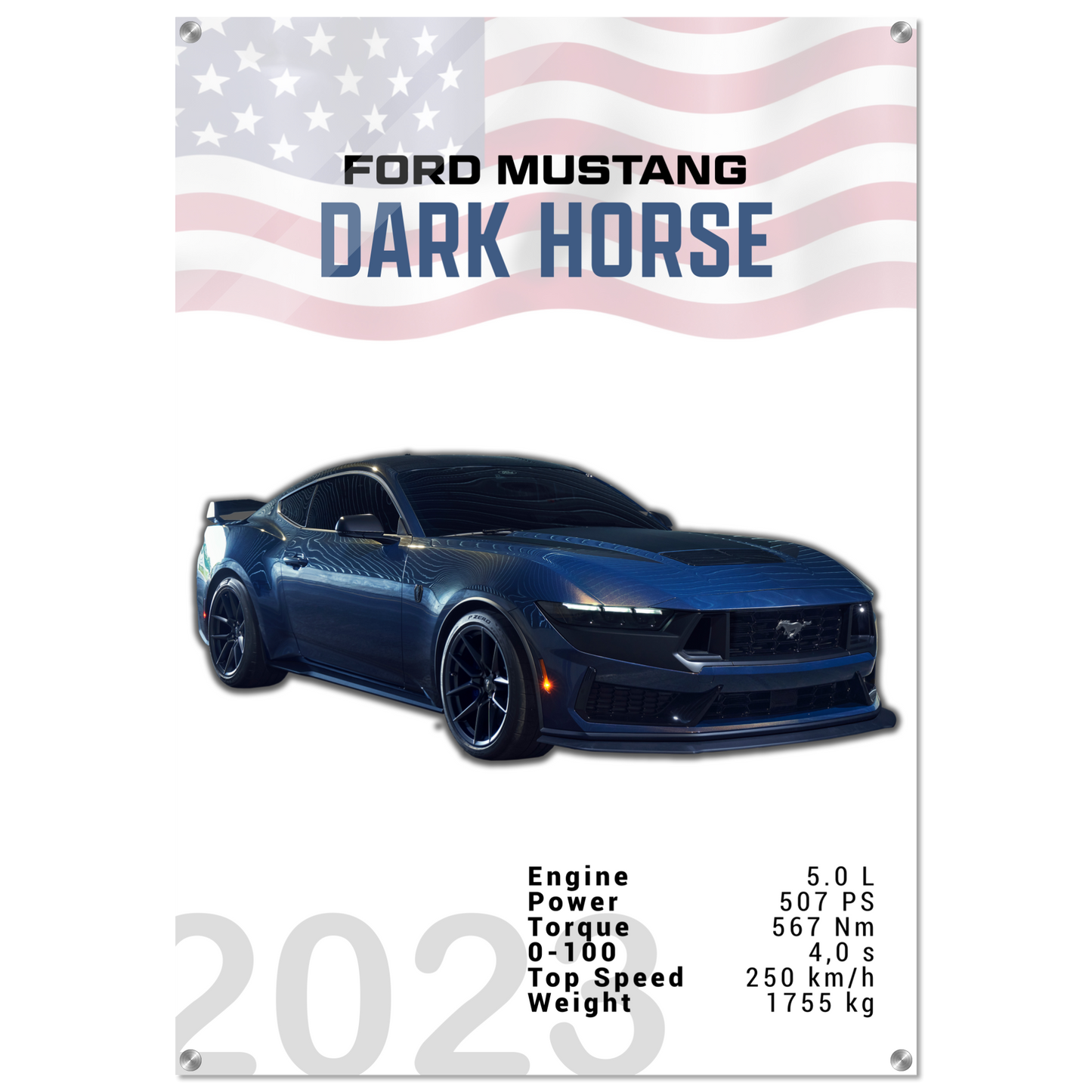 Ford Mustang 2023 Dark Horse S650 (MUSTANG05)