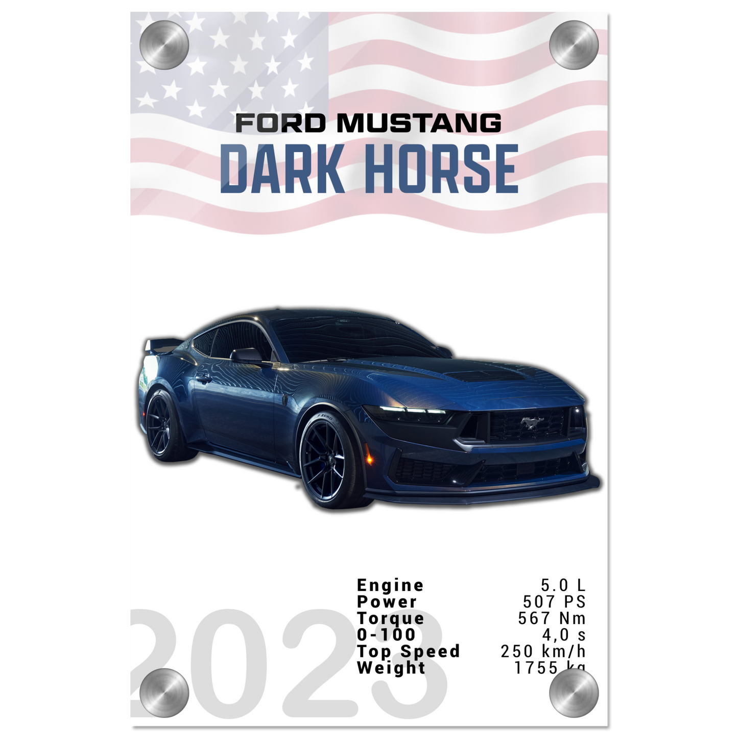 Ford Mustang 2023 Dark Horse S650 (MUSTANG05)