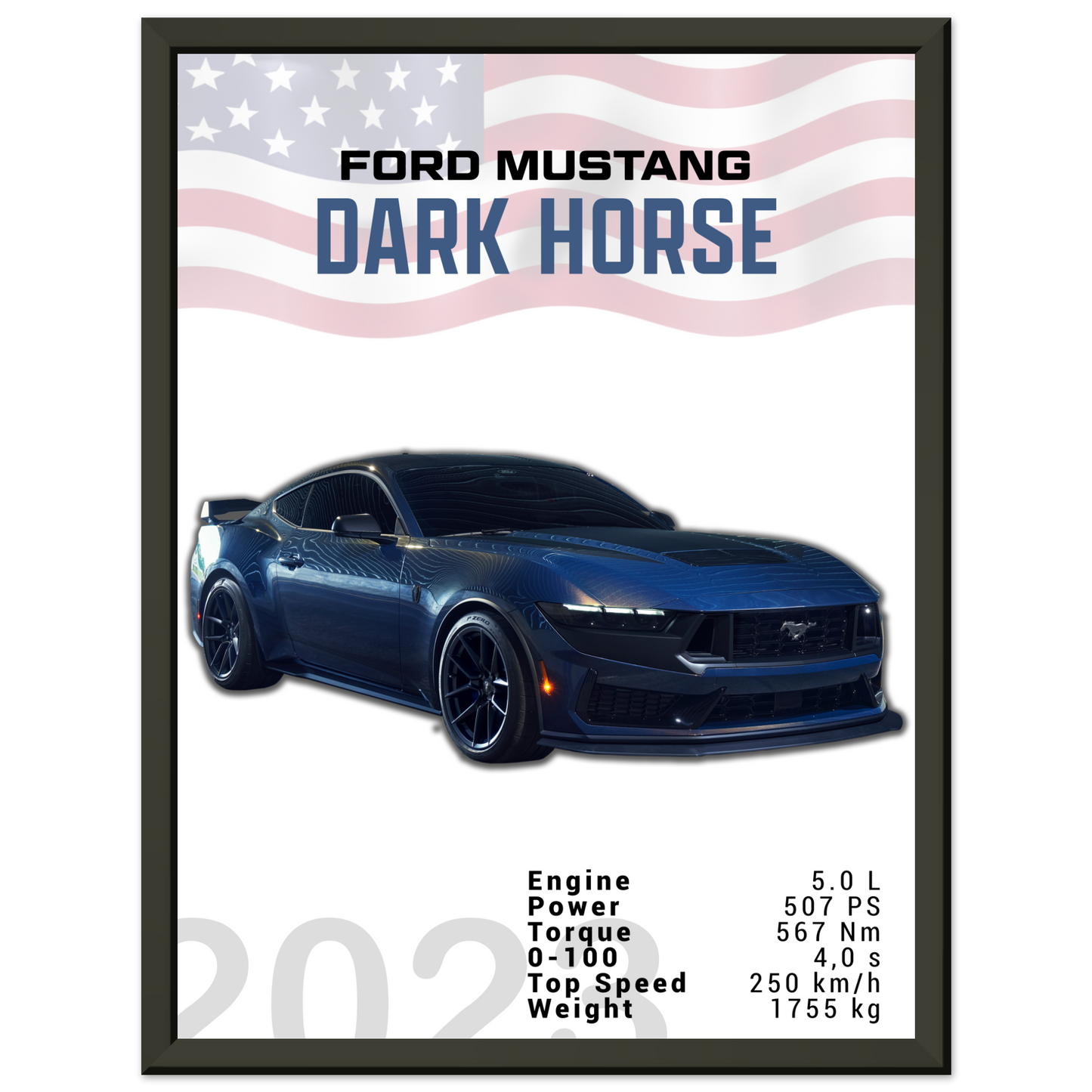 Ford Mustang 2023 Dark Horse S650 (MUSTANG05)