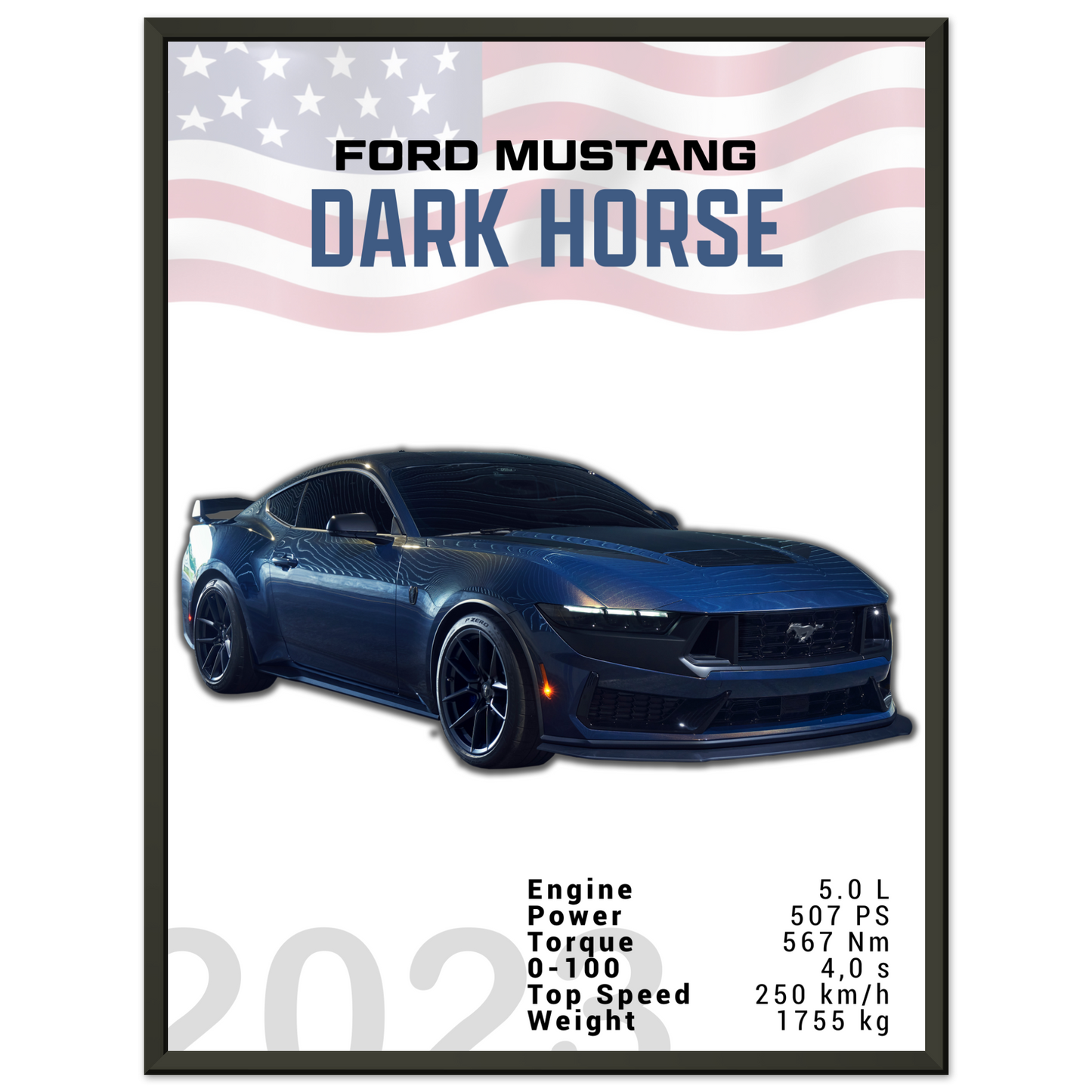 Ford Mustang 2023 Dark Horse S650 (MUSTANG05)