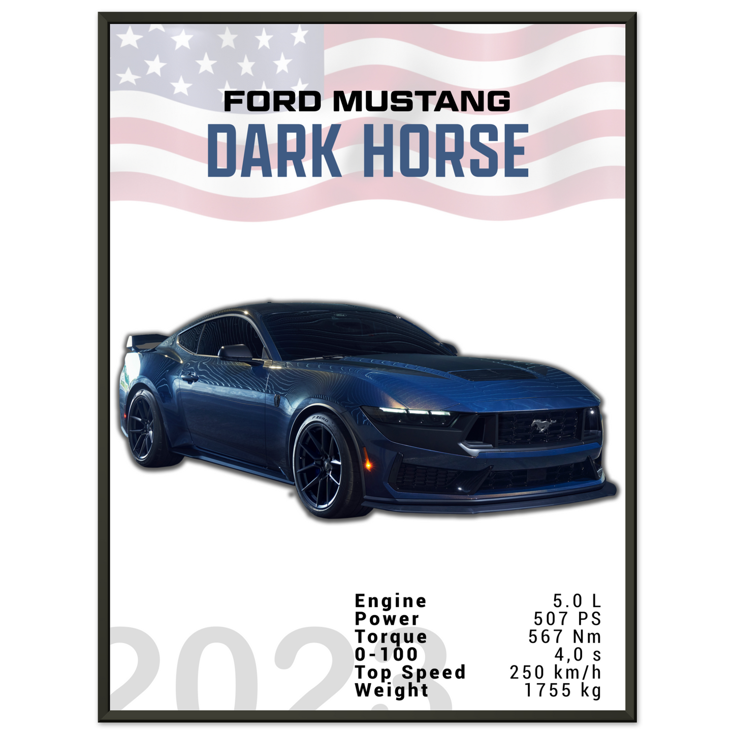 Ford Mustang 2023 Dark Horse S650 (MUSTANG05)
