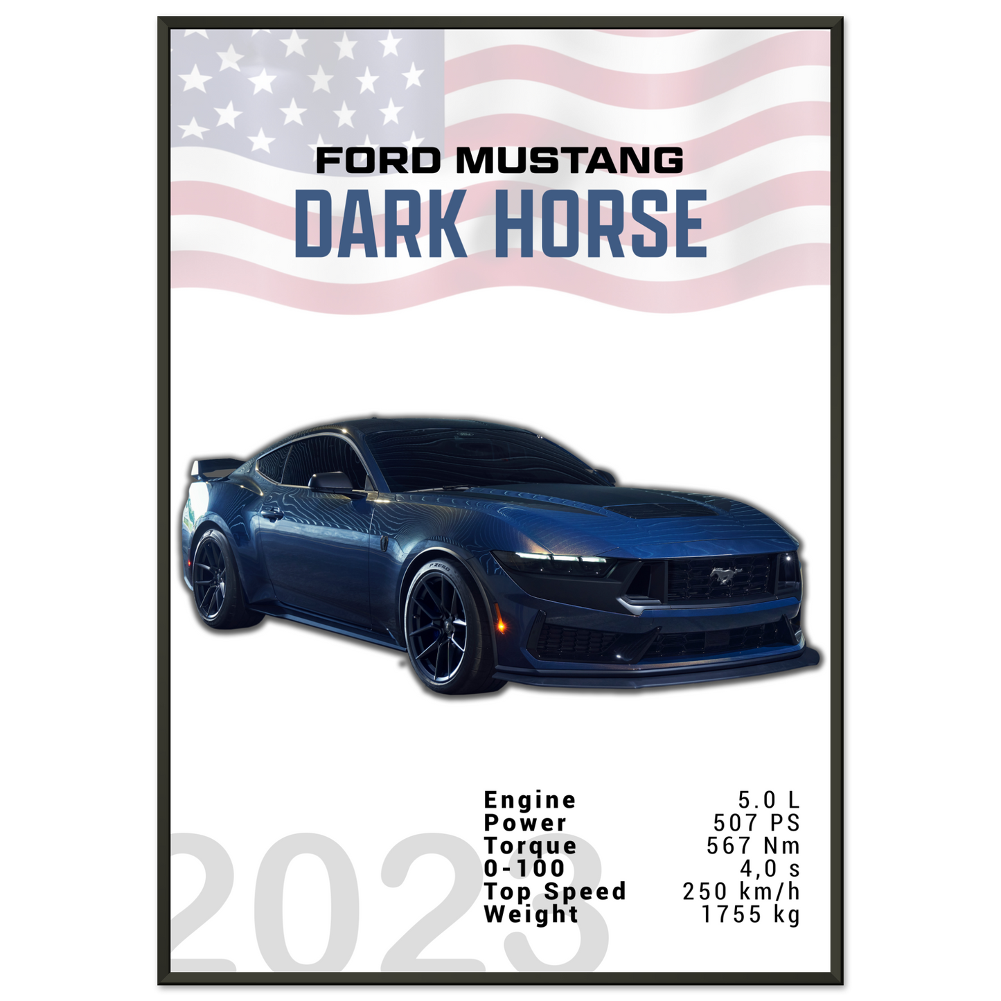 Ford Mustang 2023 Dark Horse S650 (MUSTANG05)
