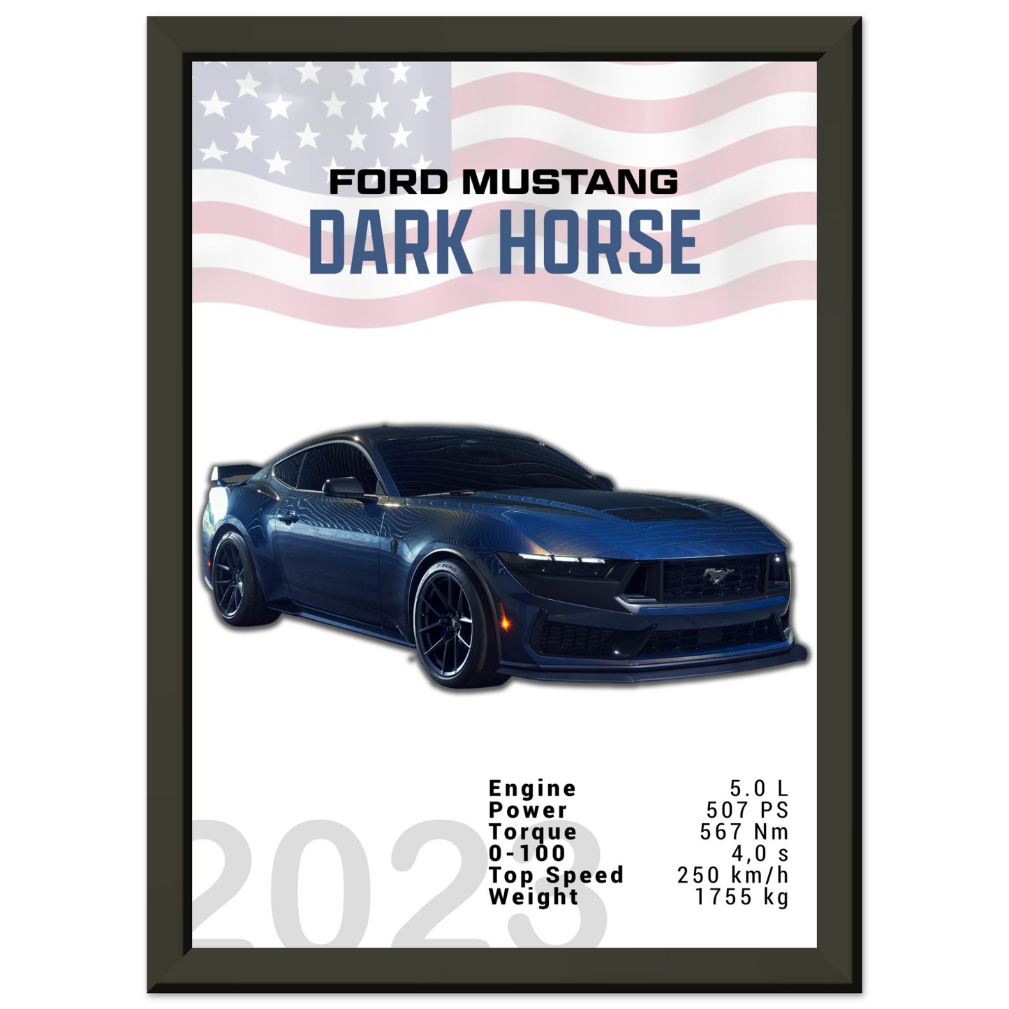 Ford Mustang 2023 Dark Horse S650 (MUSTANG05)