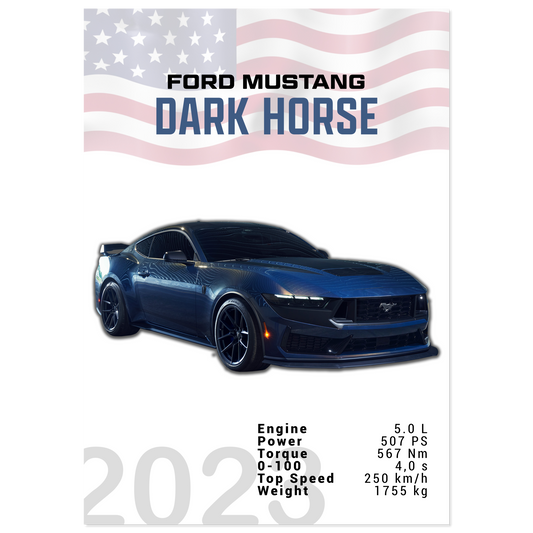 Ford Mustang 2023 Dark Horse S650 (MUSTANG05)