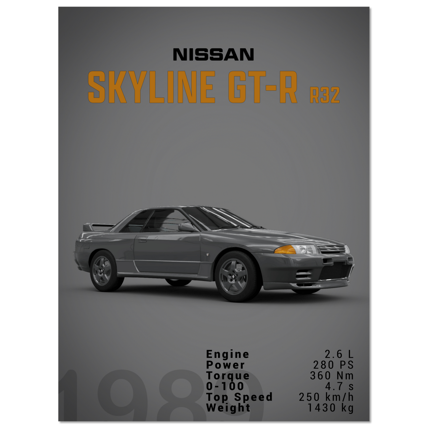 Nissan Skyline GT-R R32 (NISSAN02D)