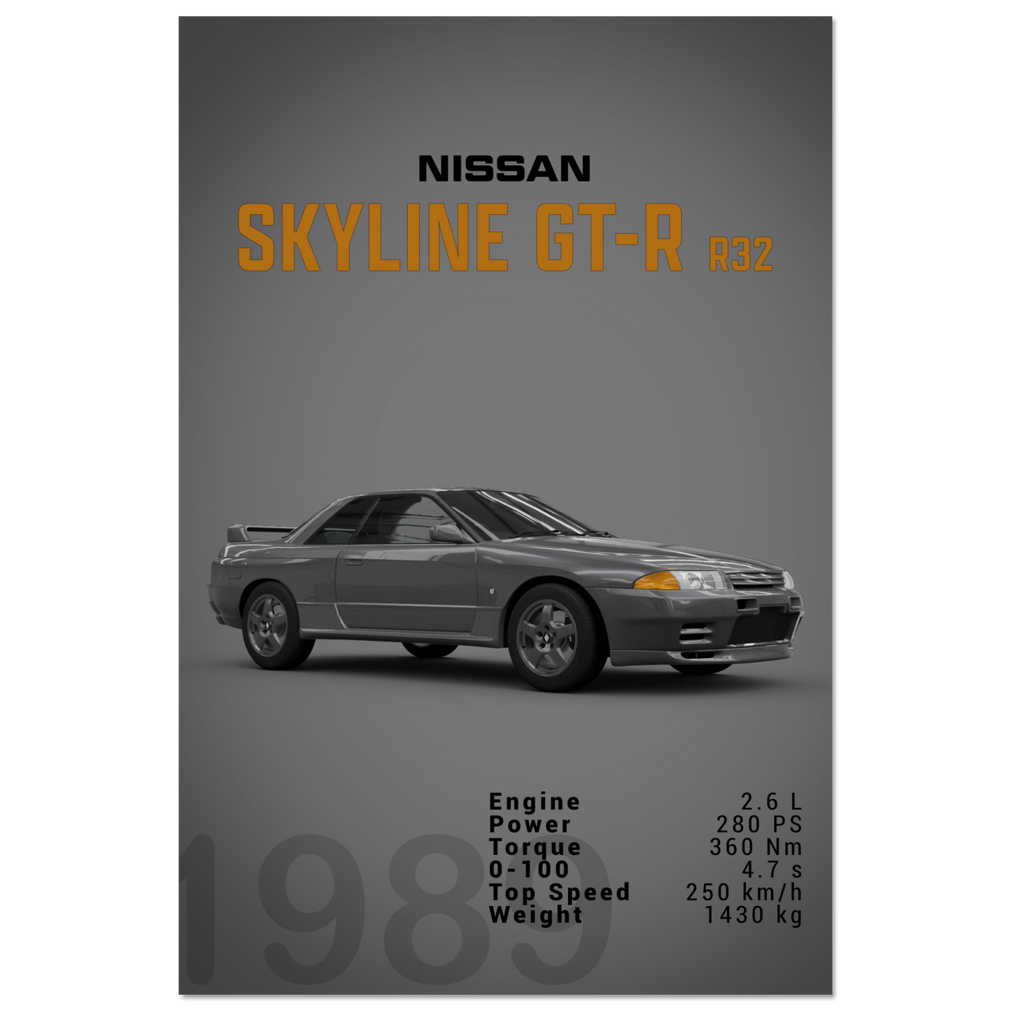 Nissan Skyline GT-R R32 (NISSAN02D)