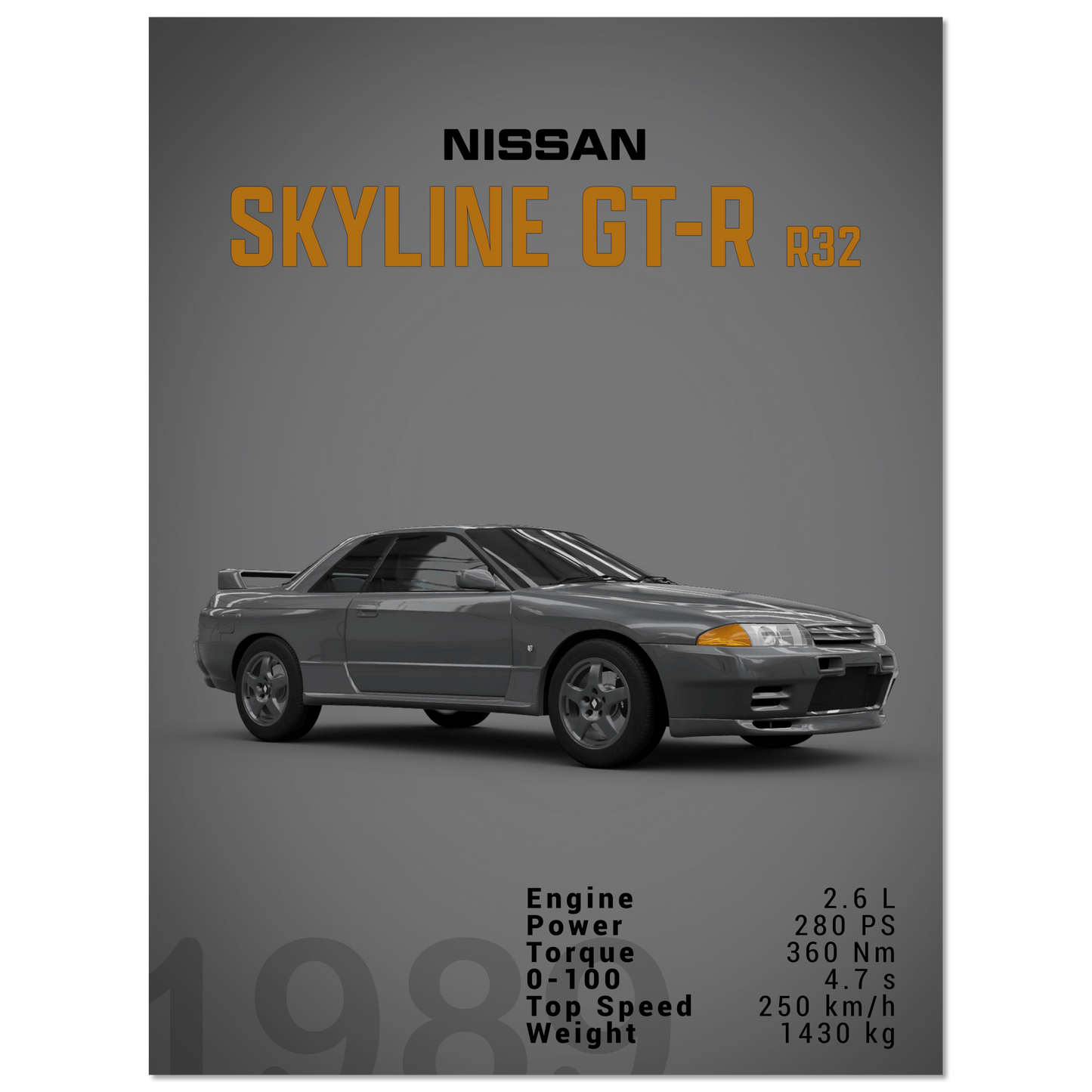 Nissan Skyline GT-R R32 (NISSAN02D)