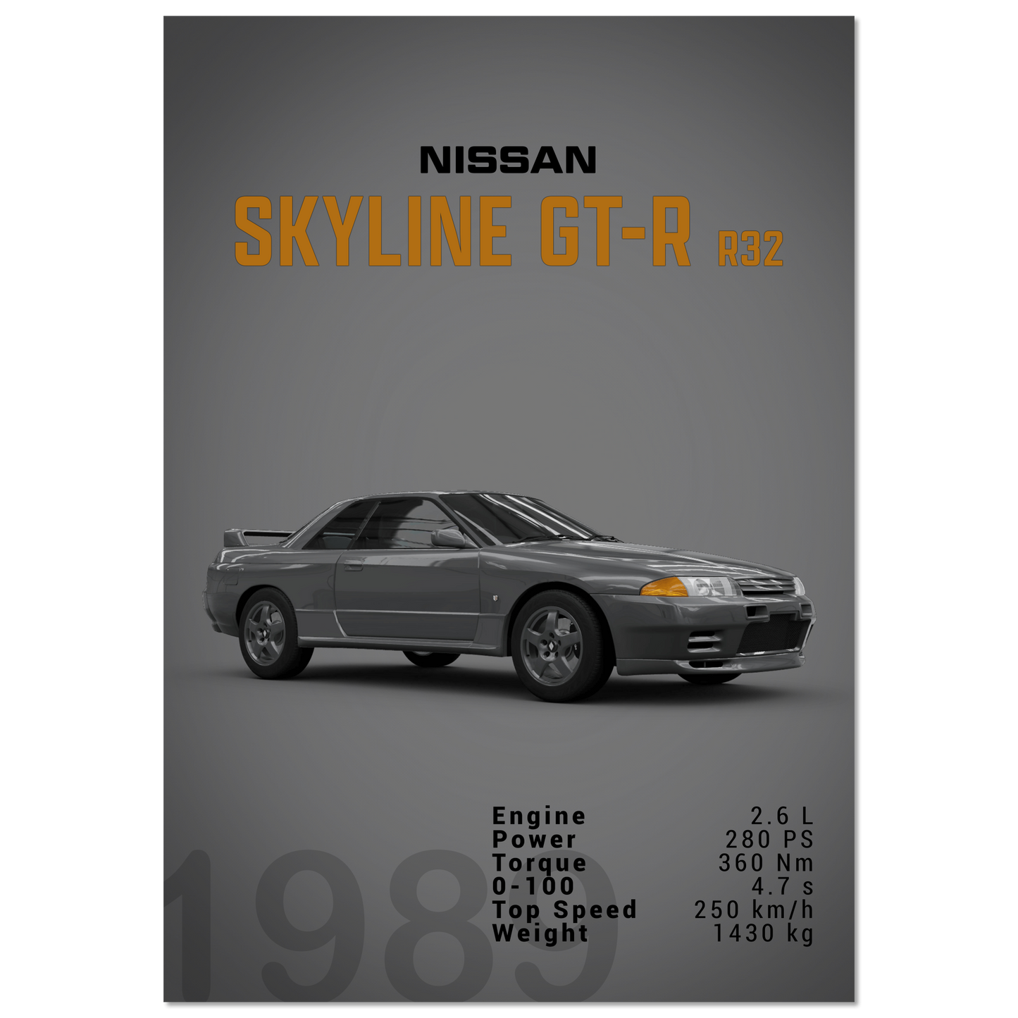 Nissan Skyline GT-R R32 (NISSAN02D)