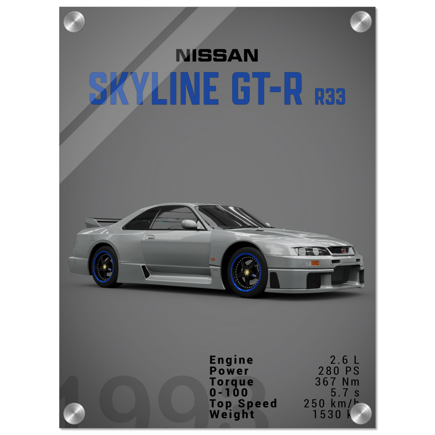 Nissan Skyline GT-R R33 (NISSAN04D)