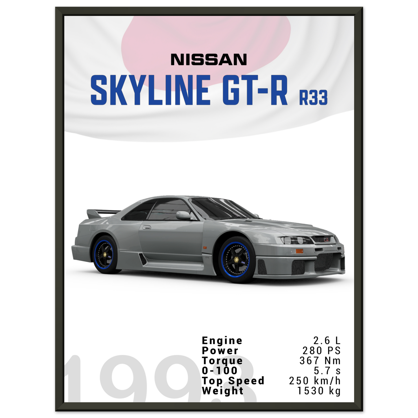 Nissan Skyline GT-R R33 (NISSAN04)