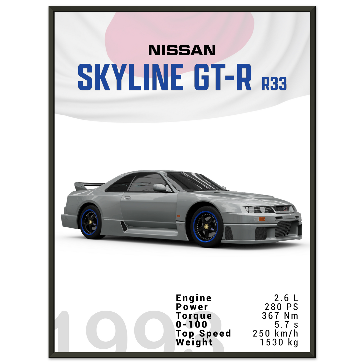 Nissan Skyline GT-R R33 (NISSAN04)