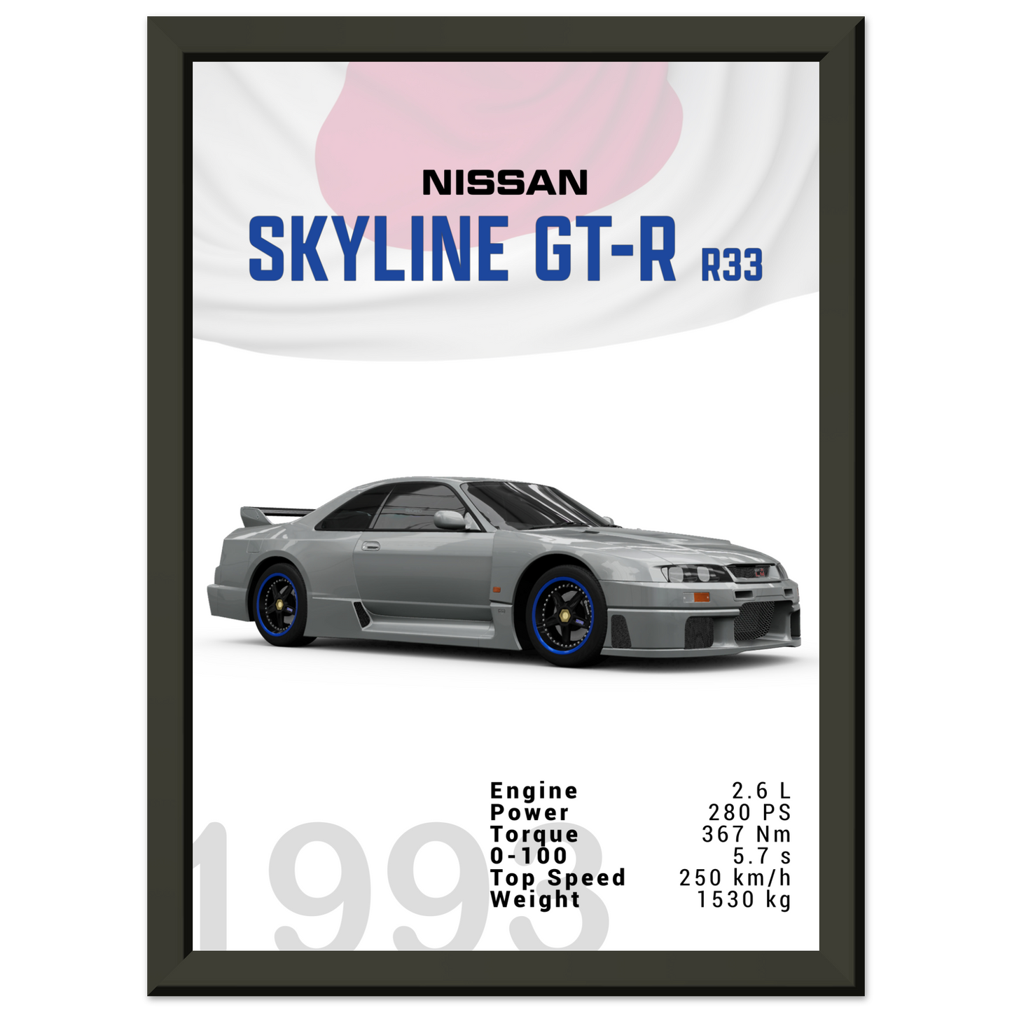 Nissan Skyline GT-R R33 (NISSAN04)