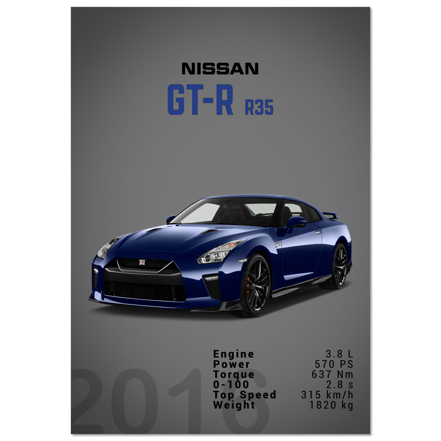 Nissan GT-R R35 (NISSAN05D)